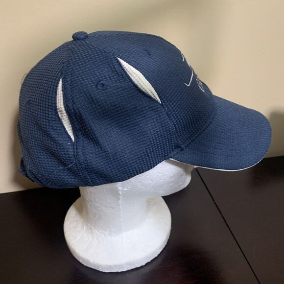GULFSTREAM G650 Private Jet Blue Mesh Sport Hat Ball Cap Adjustable - Picture 6 of 9